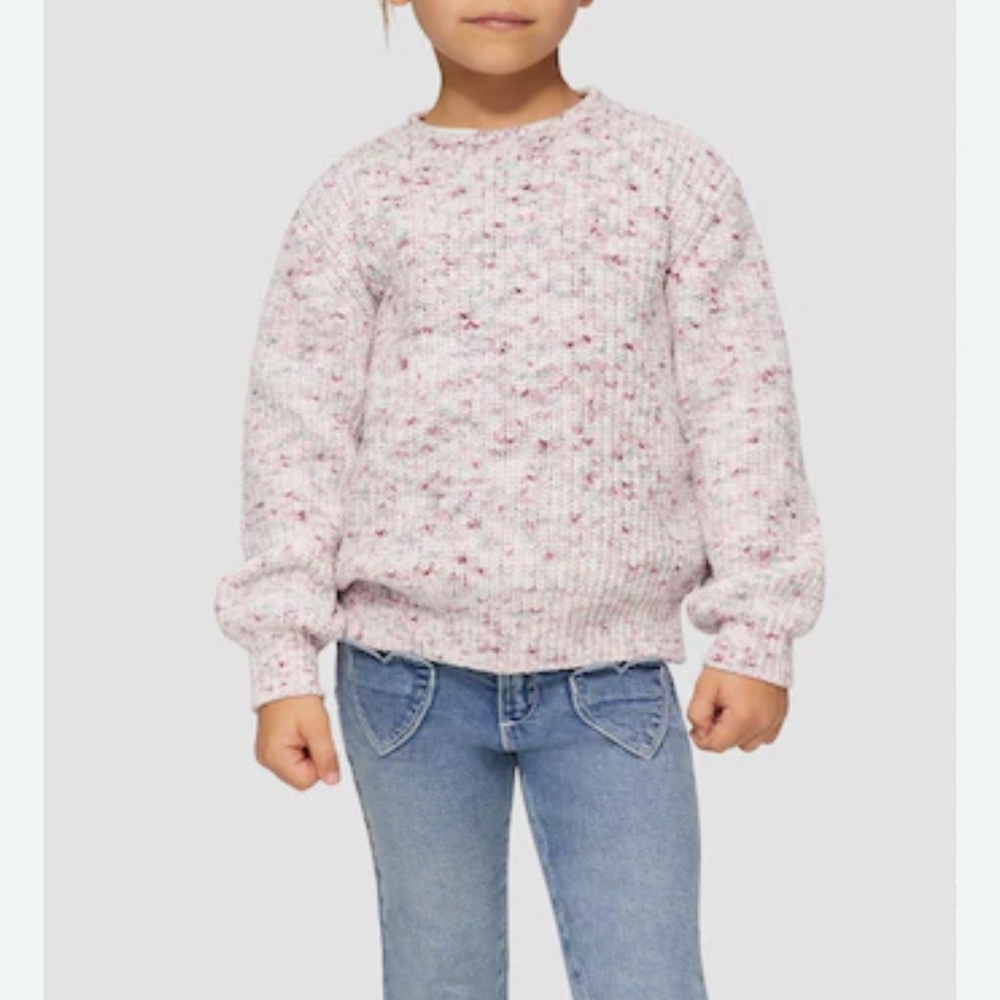 Chic Multicolor Knit kids Sweater